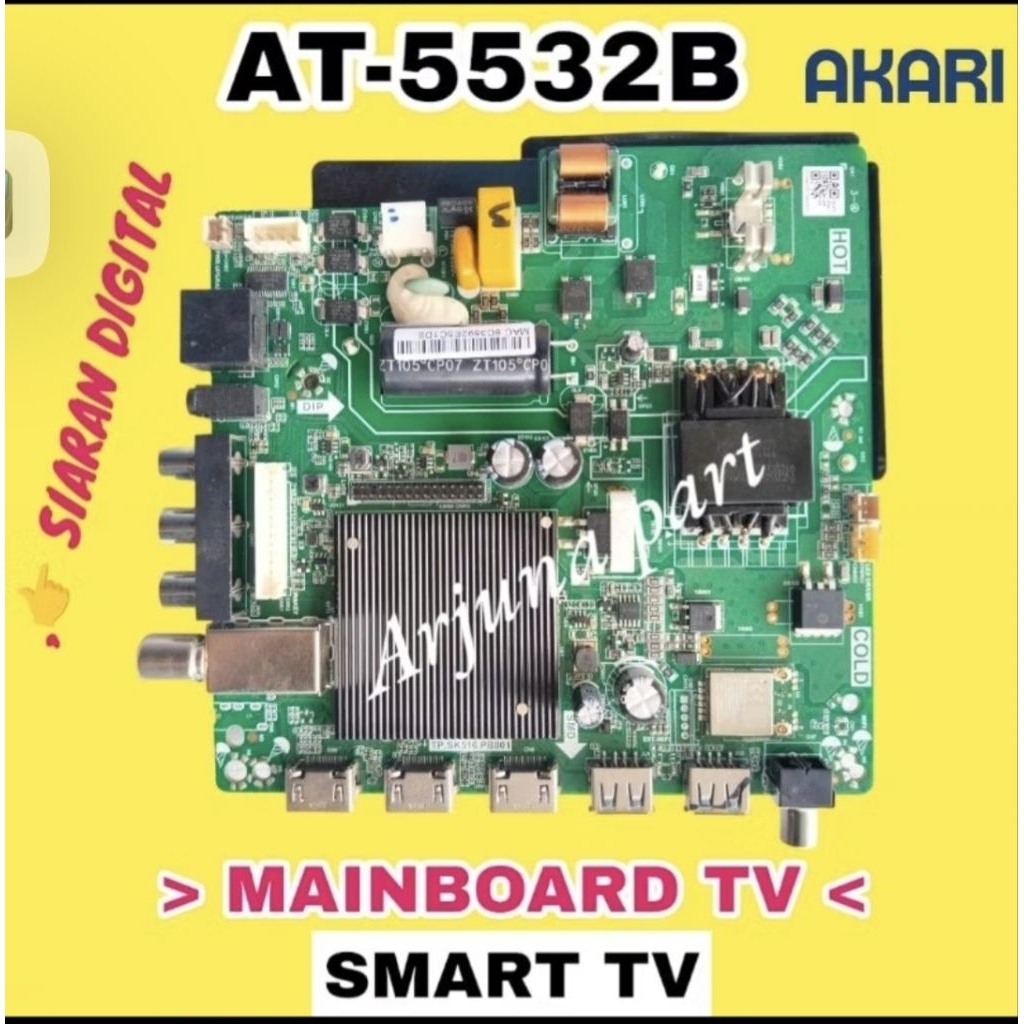 MB TV AKARI AT-5532B / MAINBOARD TV AKARI AT-5532B / MESIN TV AKARI AT-5532B / MODUL TV AKARI AT-553