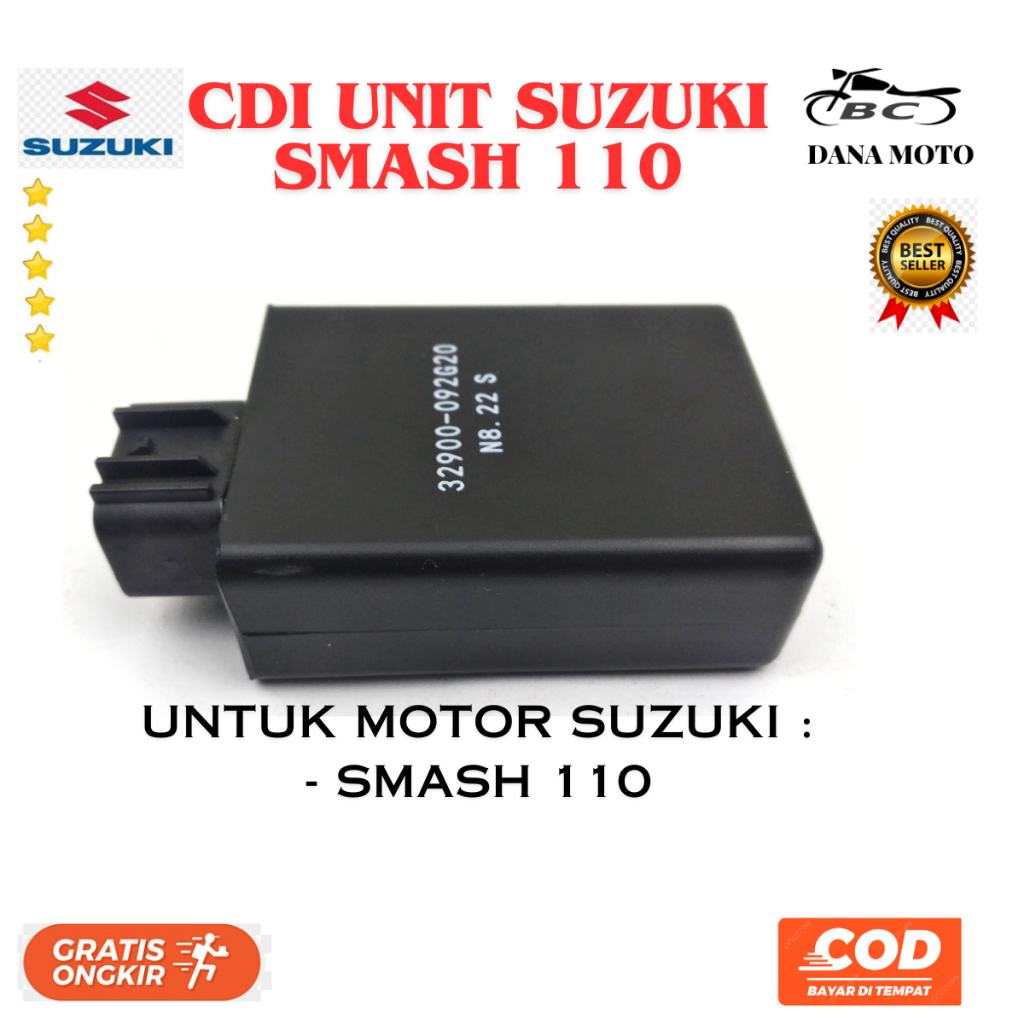 Cdi Unit Assy Suzuki Smash 110 New & Smash 110 old / Cdi Smash Original Premium - 32900B09G21N000