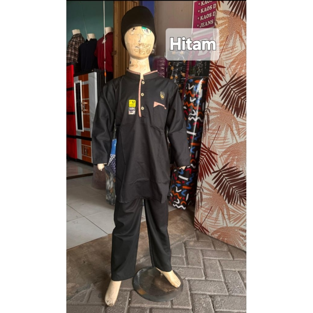 Set kurta anak 2th-15th set kurta anak premium deluxe