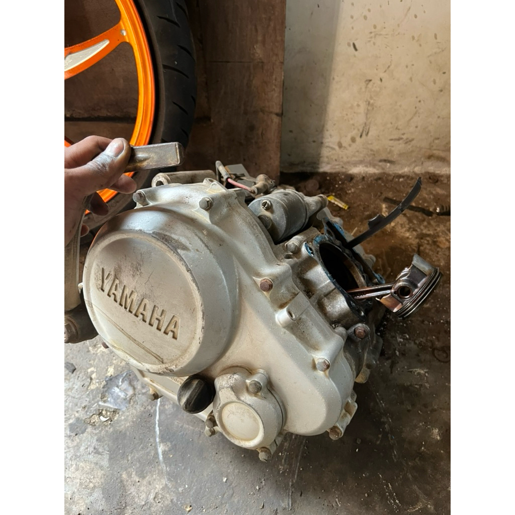 mesin bawah vixion copotan gress halus