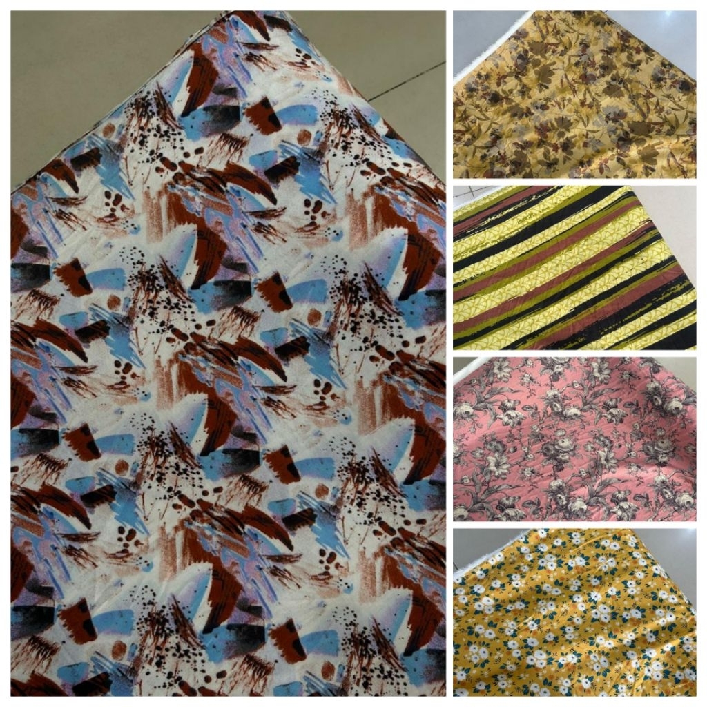 kain katun rayon premium, kain katun rayon premium motif terbaru,kain katun rayon terlaris,kain katu