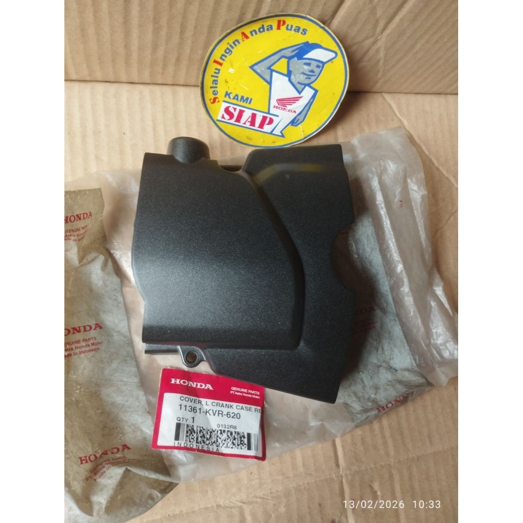 cover tutup gear gir belakang hitam honda revo 100cc revo 100 cc lama kinjeng original