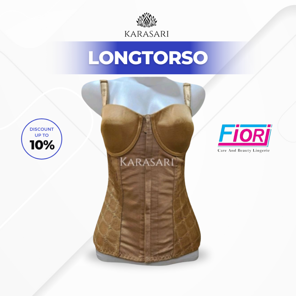 [KARASARI] LONGTORSO FIORI ANNABELLE (BIG SIZE)