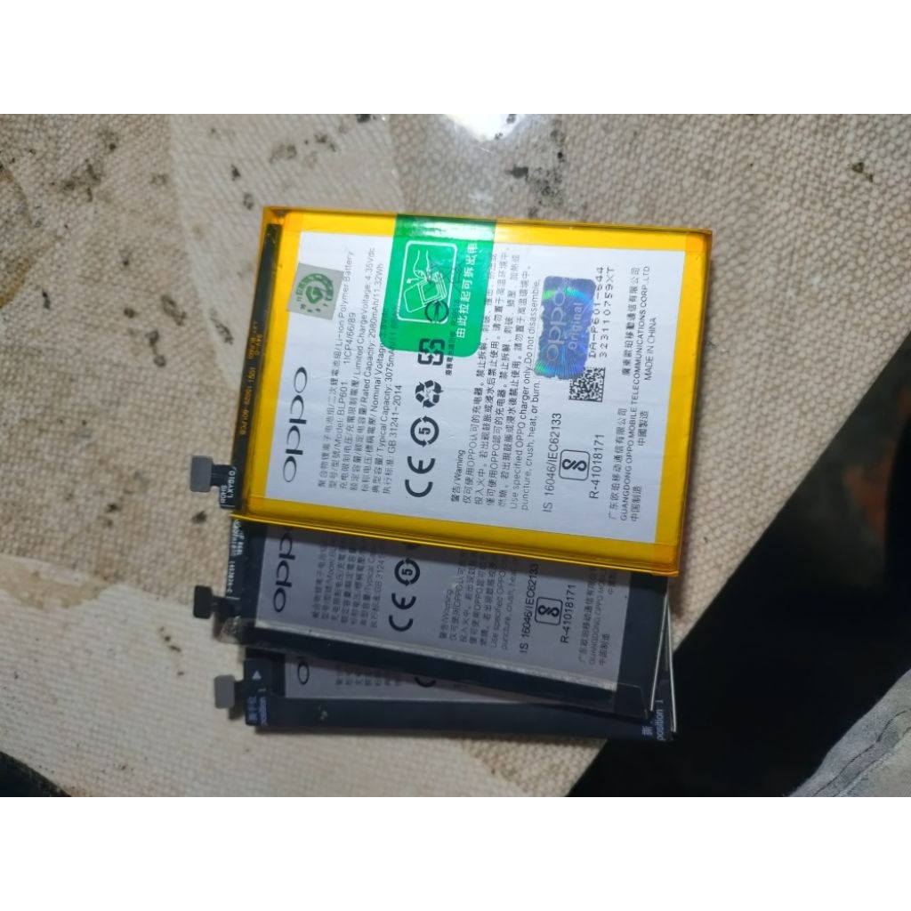 batrai bekas Oppo f1s masih bagus