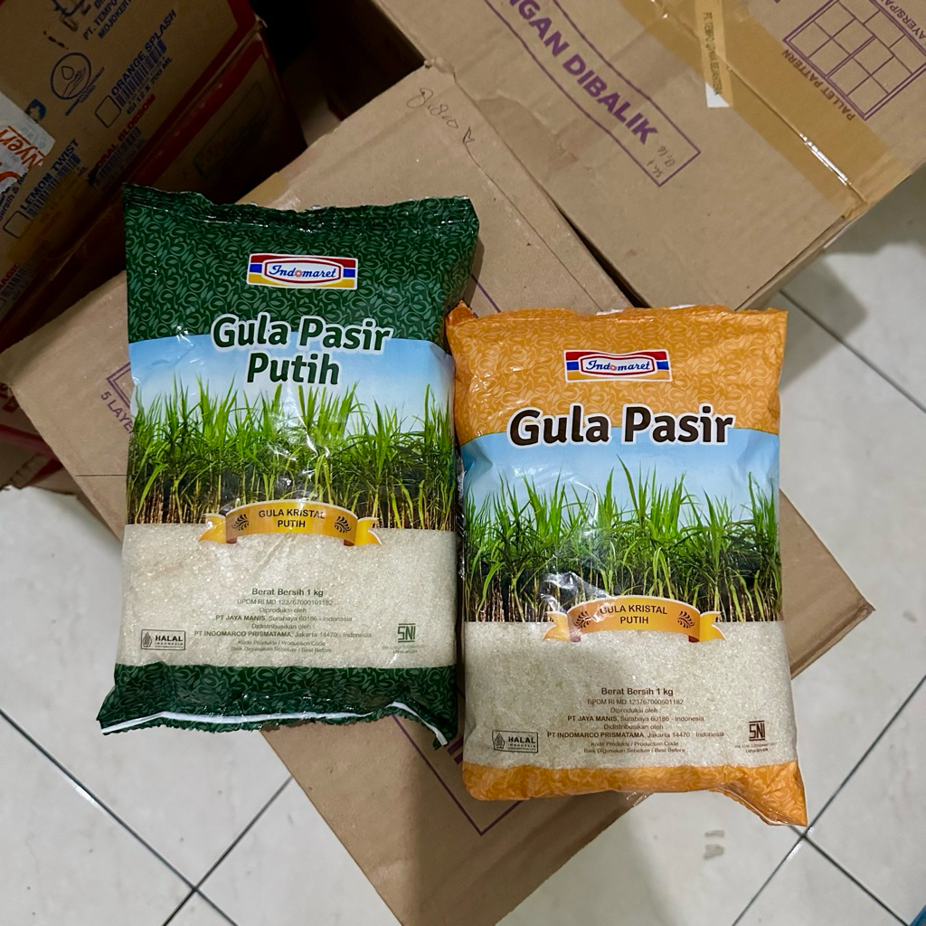 SELBY - [LANGSUNG KIRIM] TERMURAH 1kg Gula Pasir Indomart & Alfamart