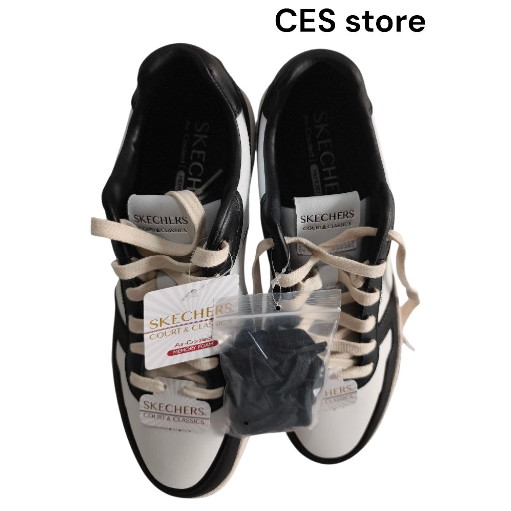 sepatu sneakers skechers court classic jade