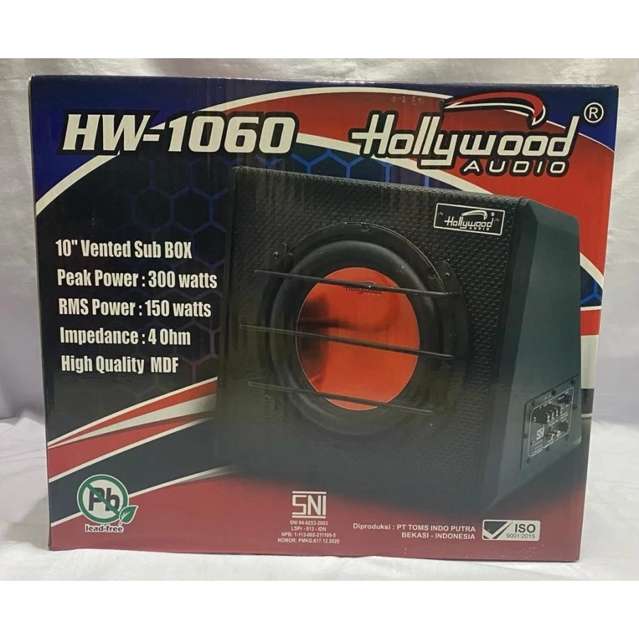 HOLLYWOOD Speaker BOX MOBIL HW 1060