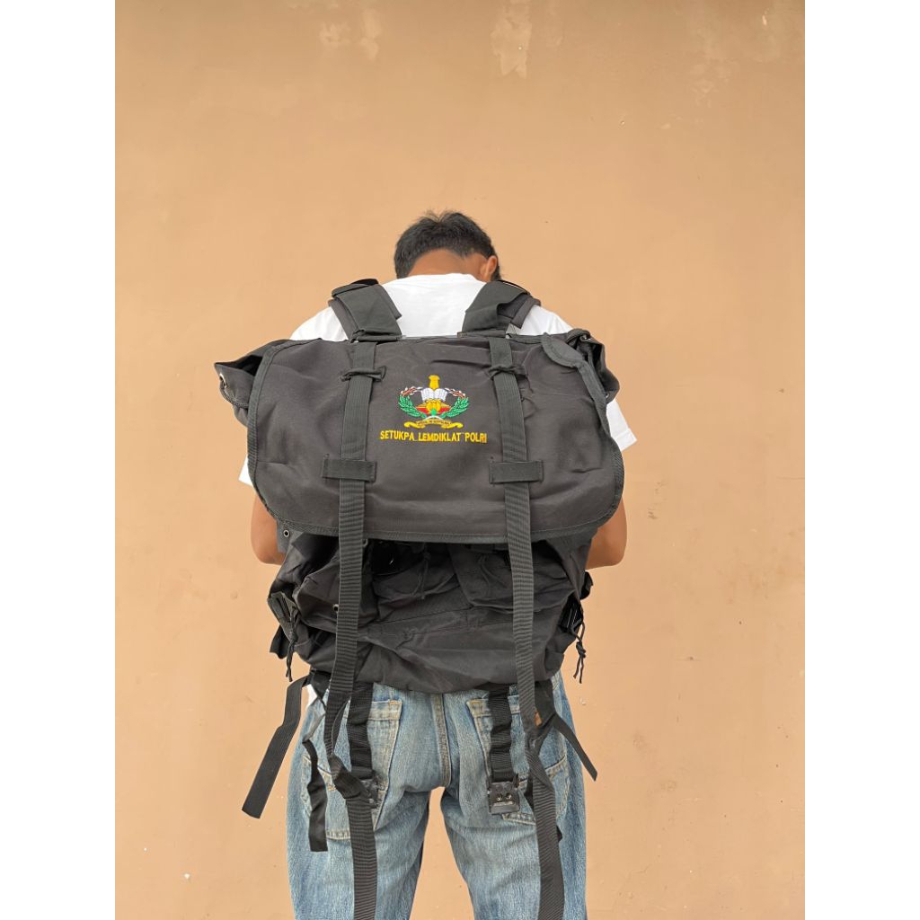 tas basis siswa setukpa lemdiklat polri | tas Korea siswa | tas basis premium