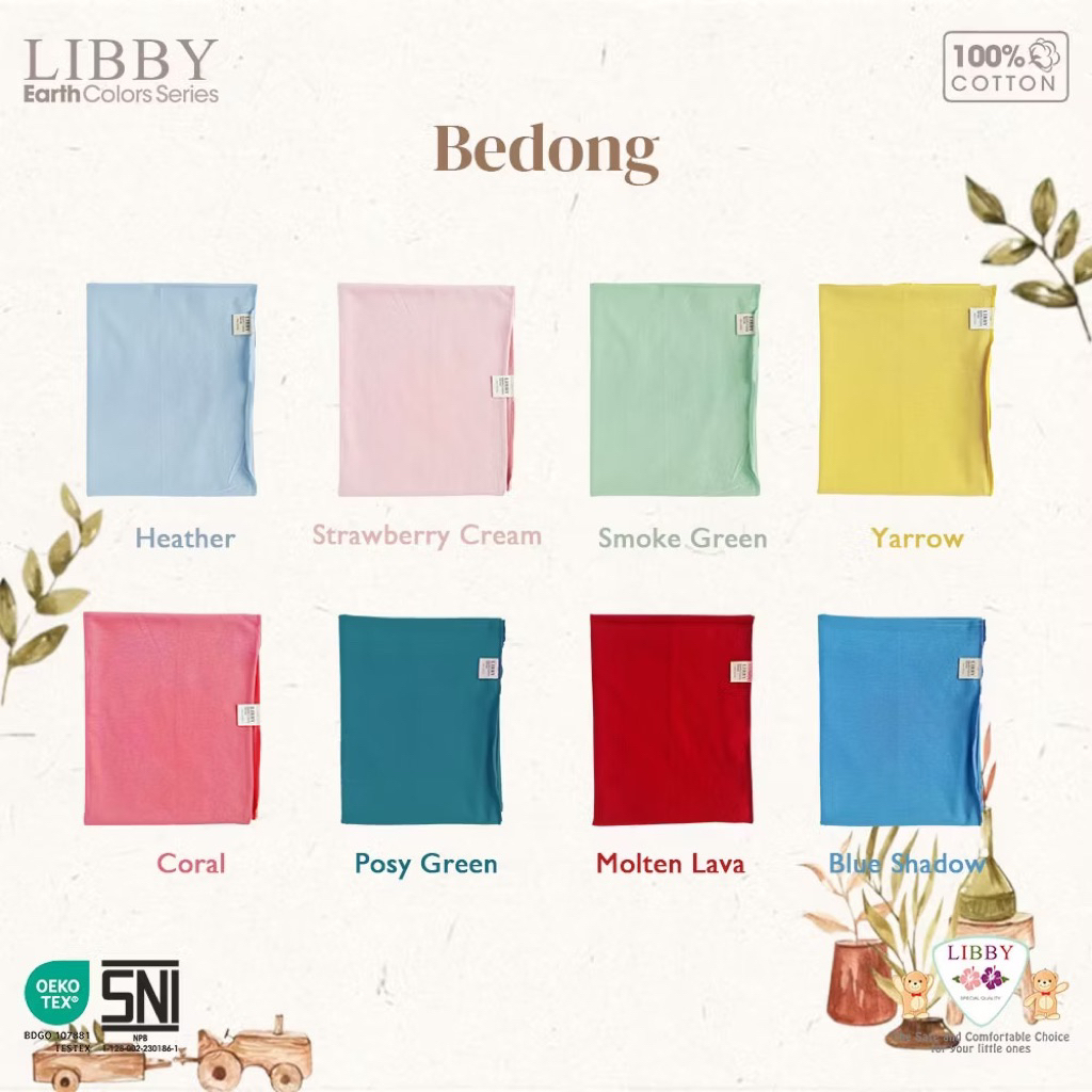 Preloved Libby 1 set Bedong bayi Classic Edition