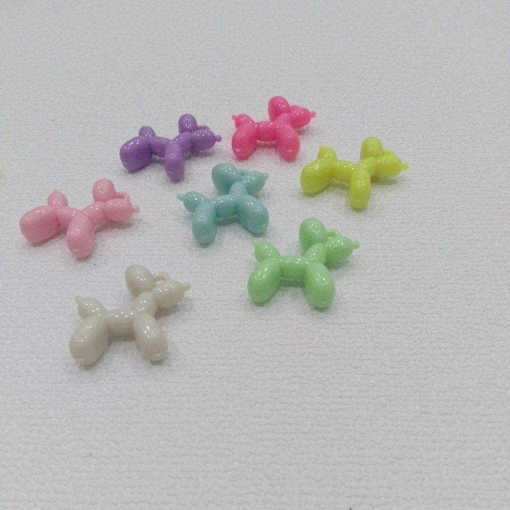 (1pc) Bag charm Poodle