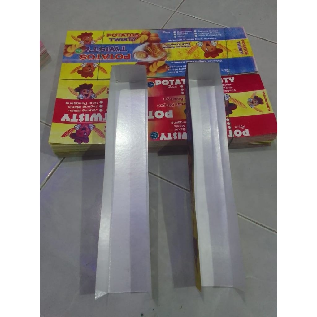 dus kentang spiral 1800pcs