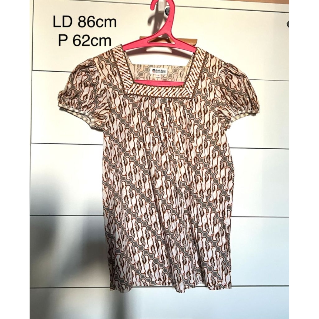 [PRELOVED] Atasan Batik Keris Wanita Elegant