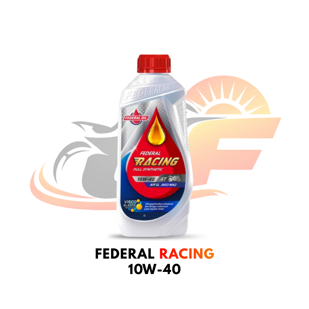 Federal Racing 10W-40 4T Full Synthetic 1L