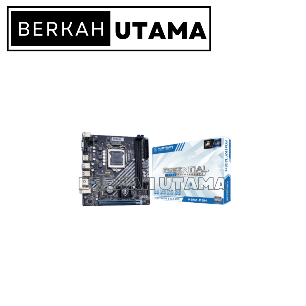 MOTHERBOARD VURRION H81M-D3H ESSENTIAL LGA 1150 | MOBO H81