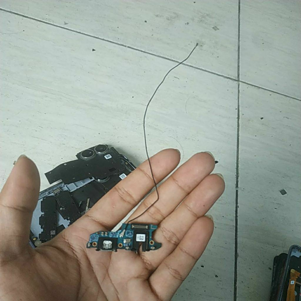 board cas bekas original set bekas Oppo a17k