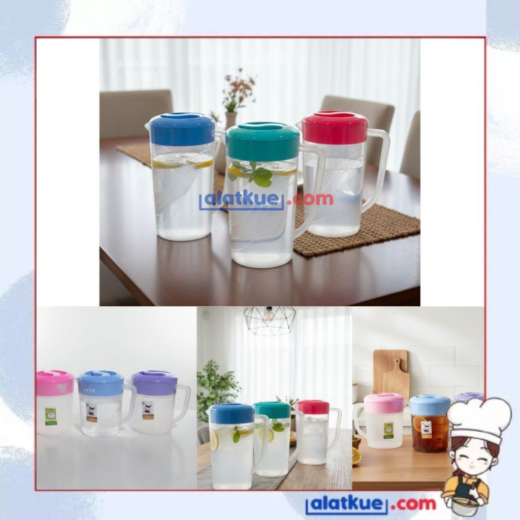 Water Jug Osaka 1,5l & 2l /  Teko Air Murah / Ceret Air / Ceret Air / Pitcher 1500ml / Teko Es Teler