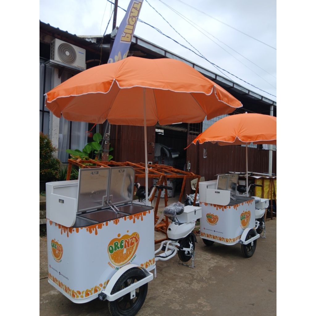 gerobak keliling listrik | gerobak keliling jeruk peras | gerobak kopi keliling | gerobak jeruk | ge