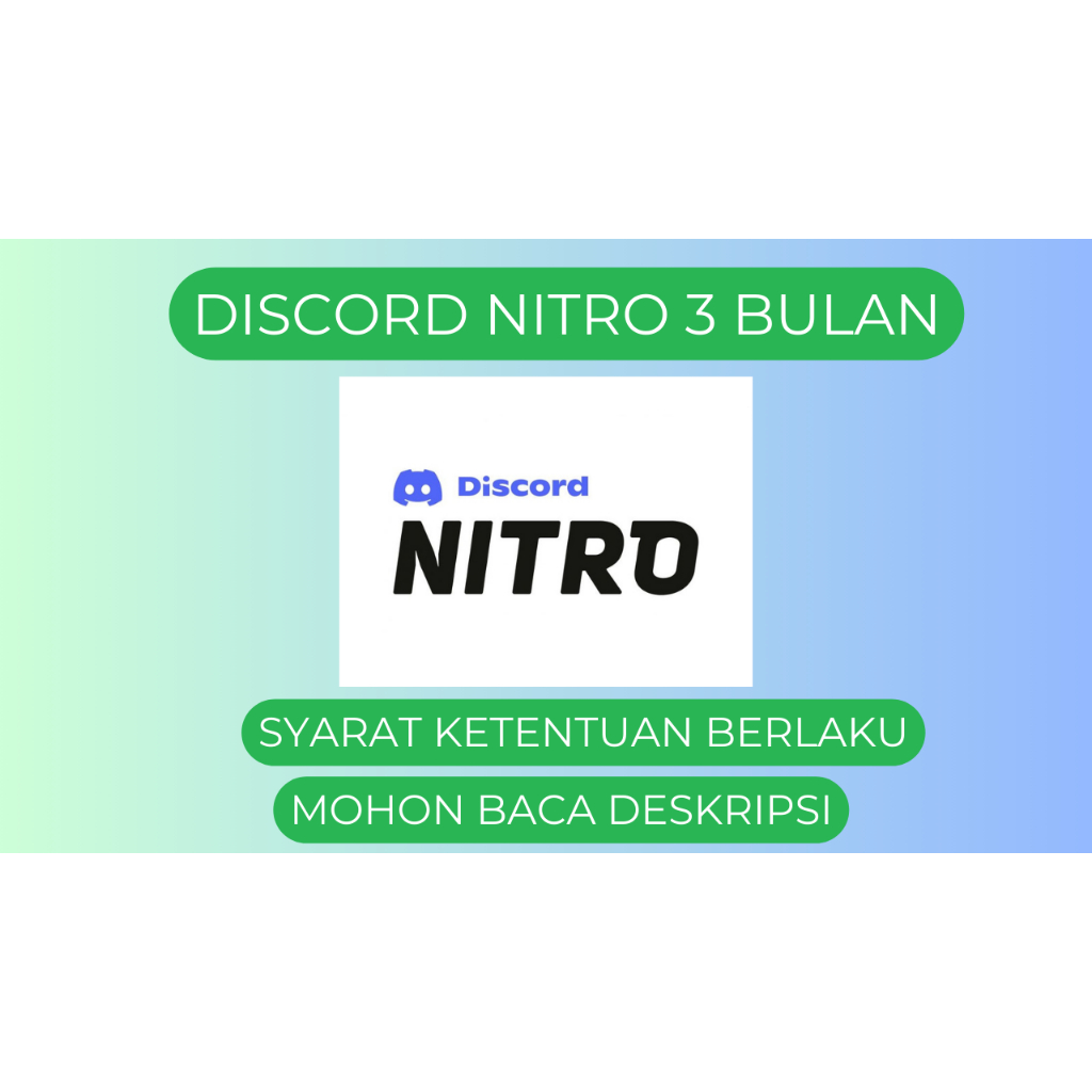 DIscord Nitro Trial 3 Bulan