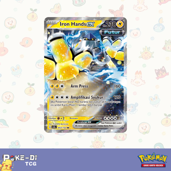 Iron Hands ex sv4s | 053/132 RR - Pokemon TCG Indonesia