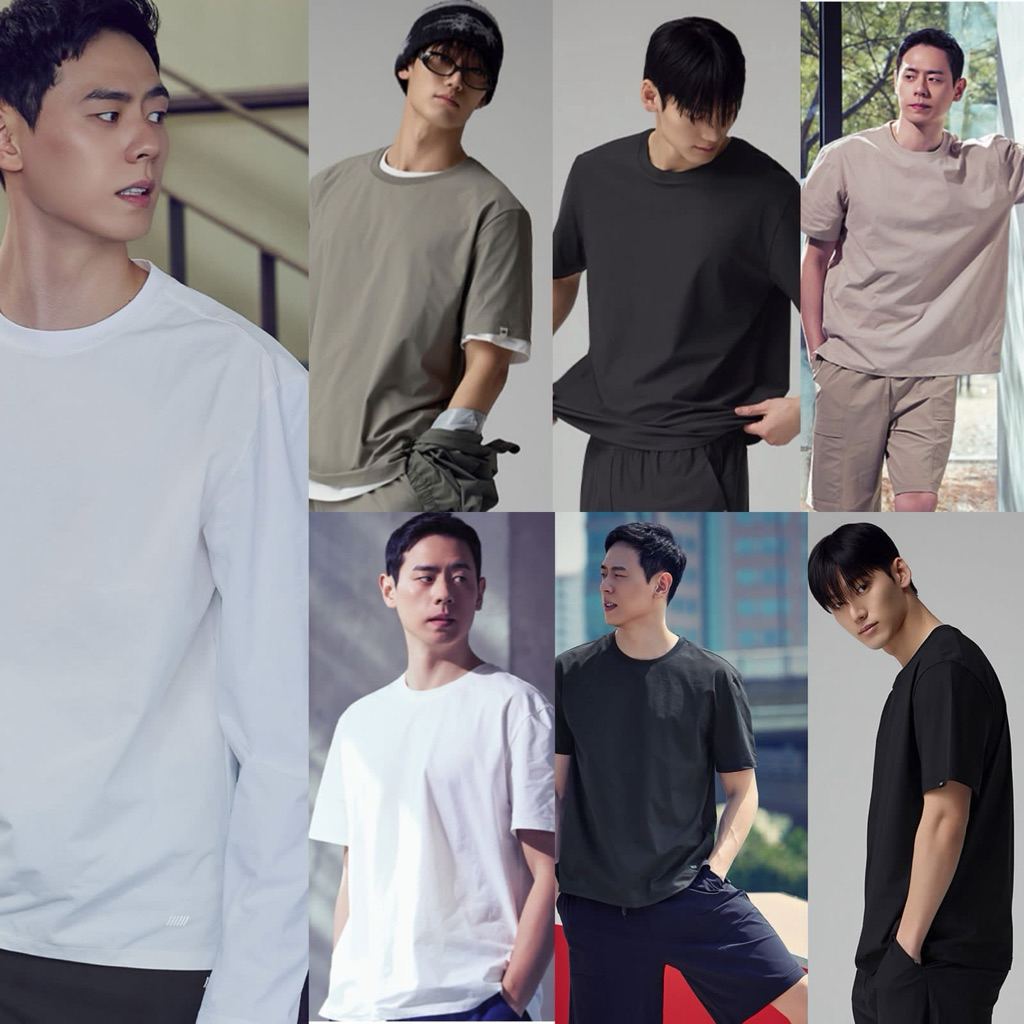 STL Kaos Atasan Olahraga Casual Pria