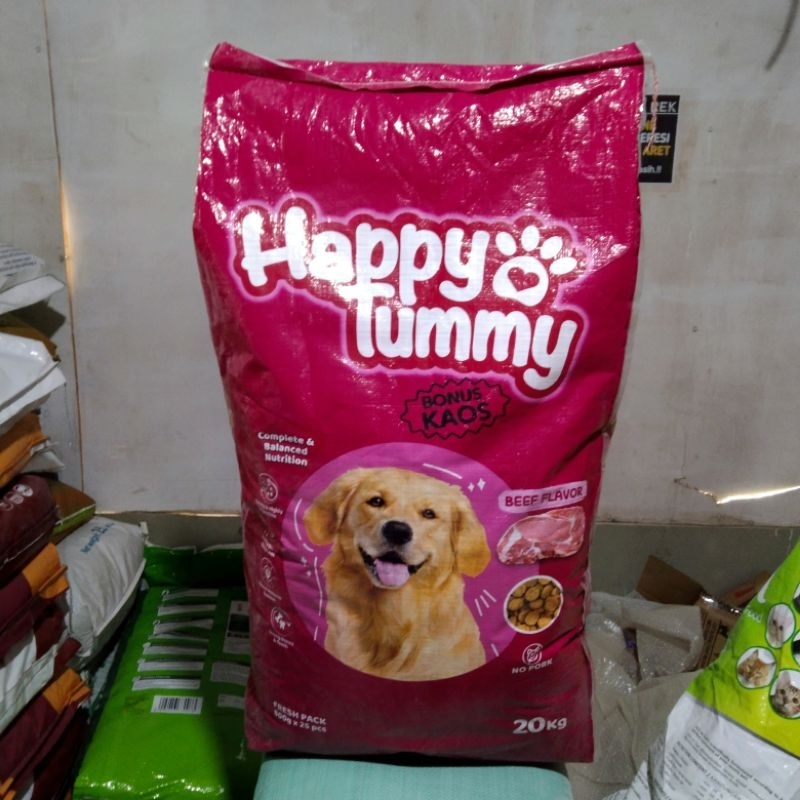 Happy Tummy Dog 20 Kg Freshpack- Makanan Anjing Promo