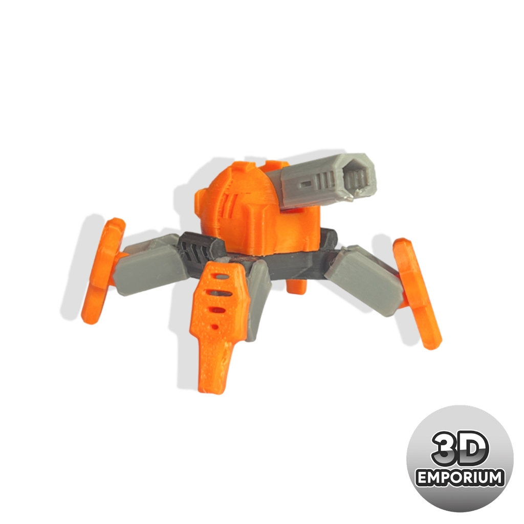 [3D Emporium] Figure Mortar Mech Mini Mainan –  Koleksi Anak & Dewasa