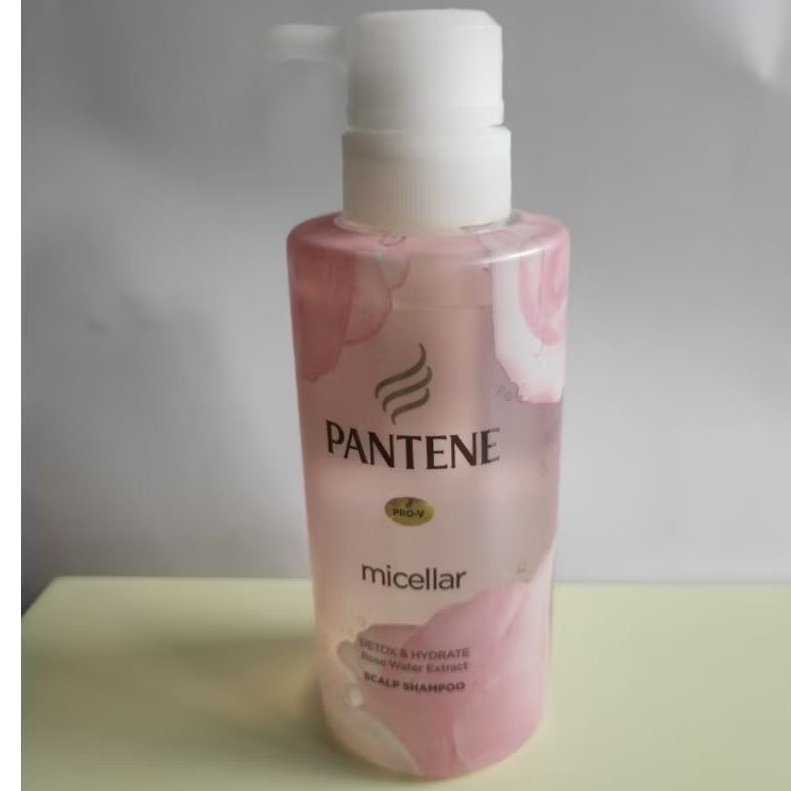 Pantene Micellar Detox & Hydrate Rose Water Extract Scalp Shampoo 300ml