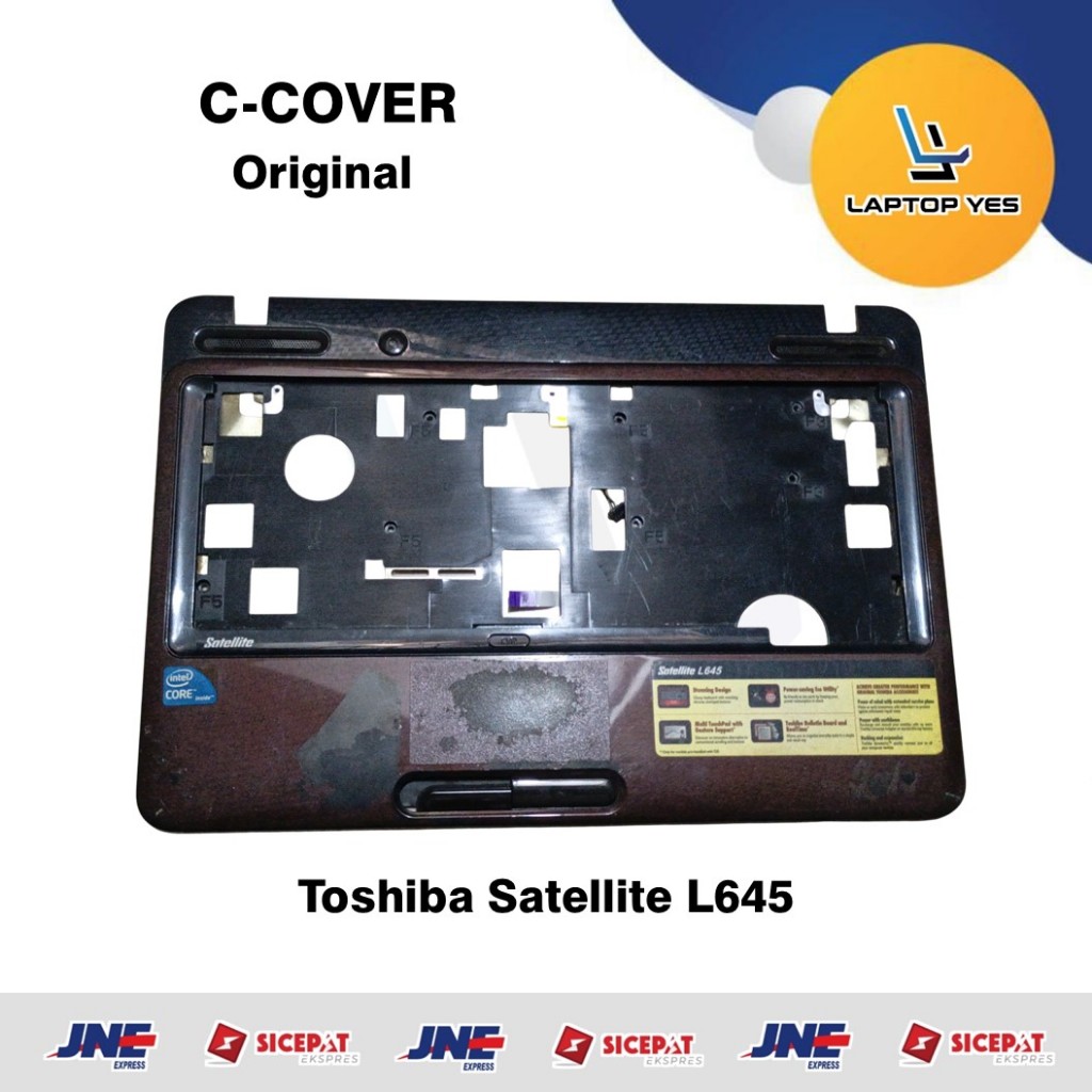 Frame Keyboard Laptop Toshiba Satelite L645 Original