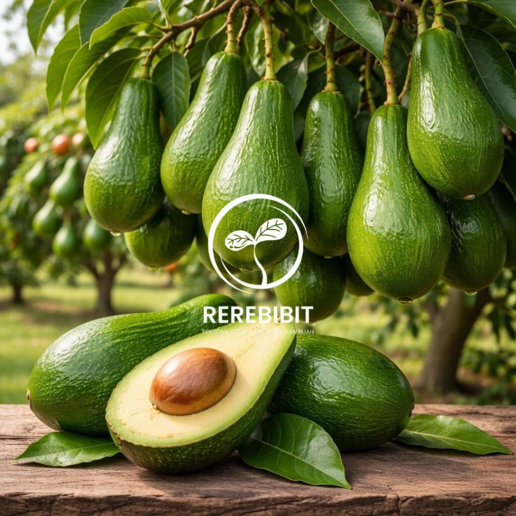 Indukan Alpukat Aligator Jumbo Tabulampot Super Rimbun