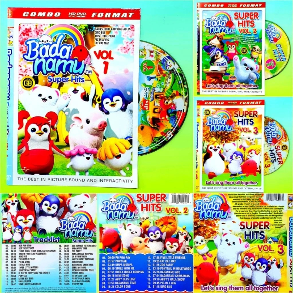 Kaset Video Lagu Anak Bada Namu Belajar dan Bernyanyi Edukasi Anak