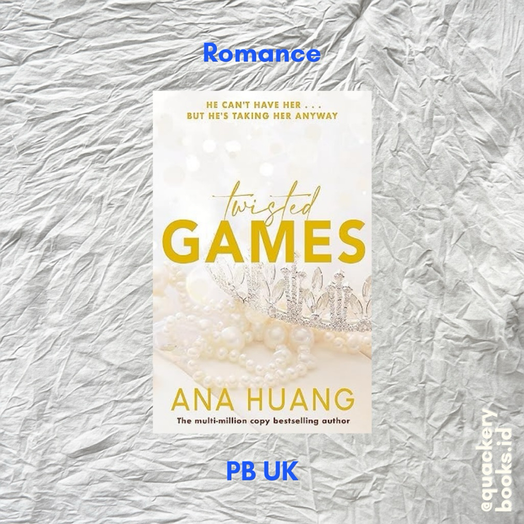 [Preloved English Book] Twisted #2: Twisted Games // Ana Huang (9780349434315)