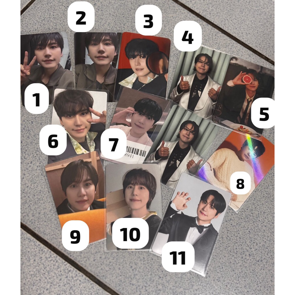 PHOTOCARD KYUHYUN SUPER JUNIOR