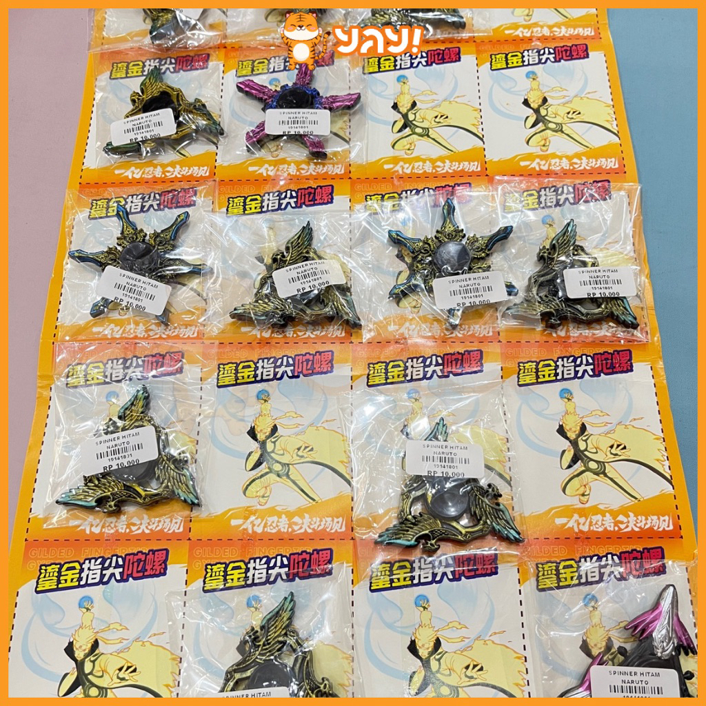 YAY SPINNER HITAM NARUTO