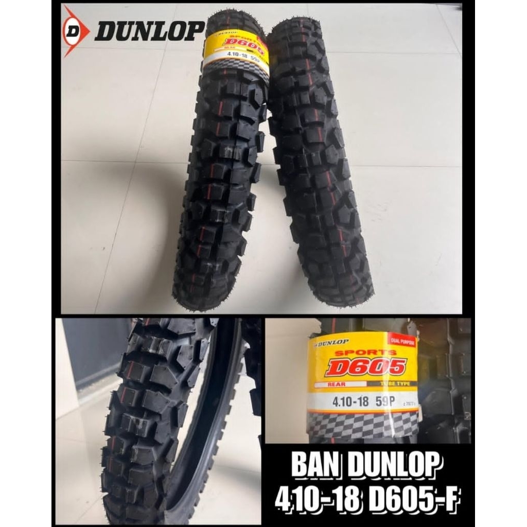 ban dunlop belakang semi trail 410 18 d605f sports