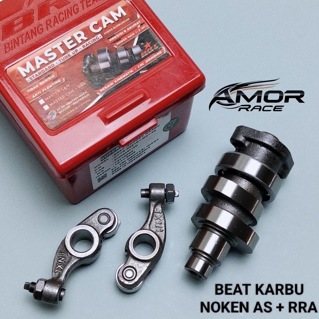 NOKEN AS BRT MASTER CAM PLUS PELATUK ROLLER RRA BEAT SCOOPY SPACY KARBU TYPE S8 T1 R1
