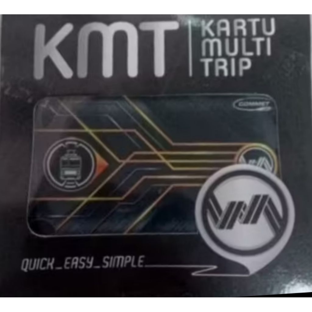 kartu multi trip KRL / KAI (preloved)