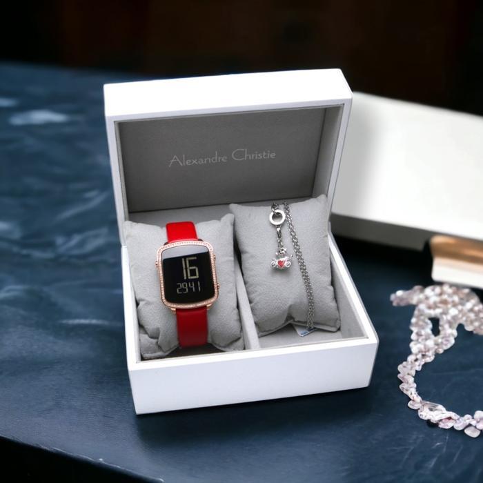 ORIGINAL Jam Tangan Wanita Alexandre Christie AC 9380 / AC9380 / 9380 GaransiResmi 1 Tahun,,leather