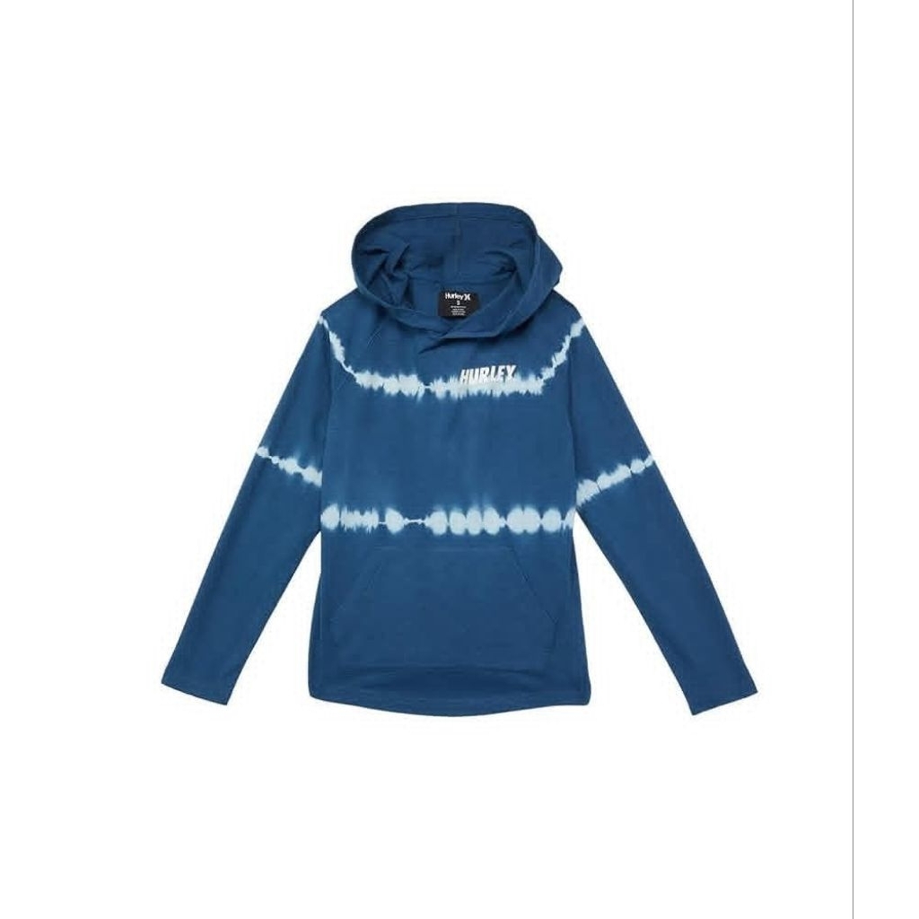 Hurley Hoodie Pullover French Terry Tie-Dye Navy Kode Produk : HUR984502C