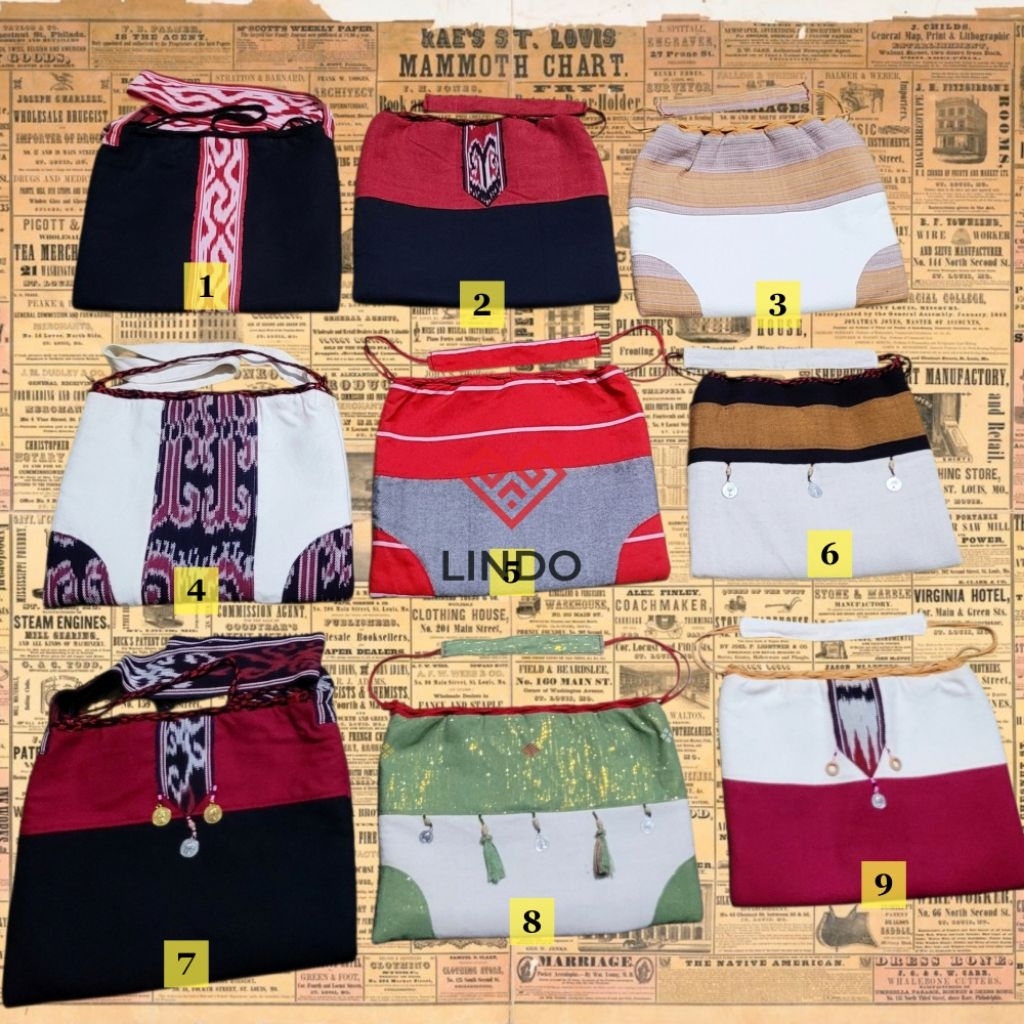 Sepu' Tenun Toraja/Tas Bahu Tenun Toraja (Kode: DB1029410)