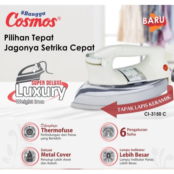 Cosmos Setrika - Keramik - Ci-3150 C