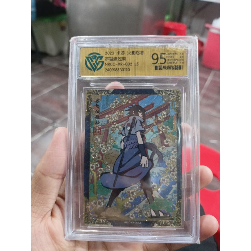 Kartu naruto kayou XR SASUKE 9.5 CCG