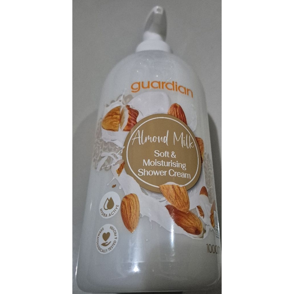 Guardian Almond Milk Soft & Moisturising Shower Cream 1000ml / Sabun Mandi