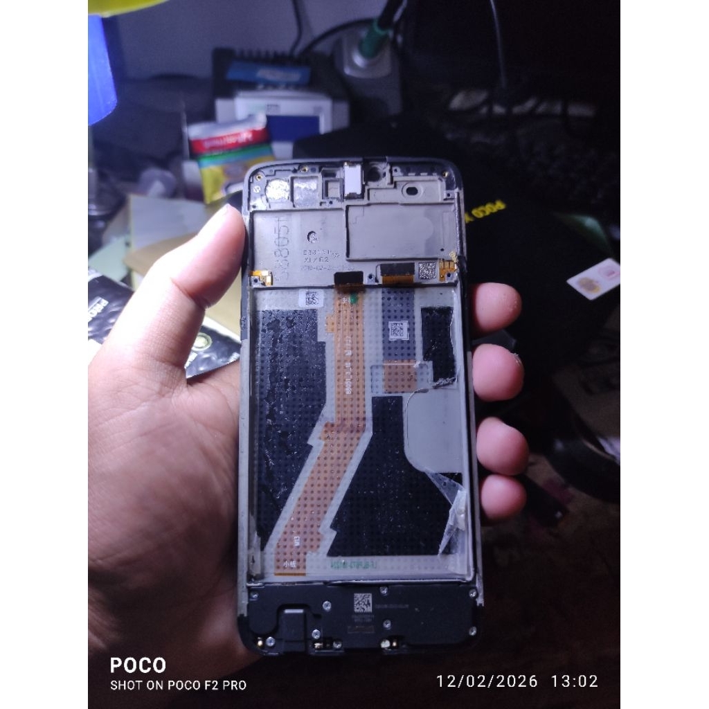 LCD OPPO A3S ORIGINAL PLUS FRAME
