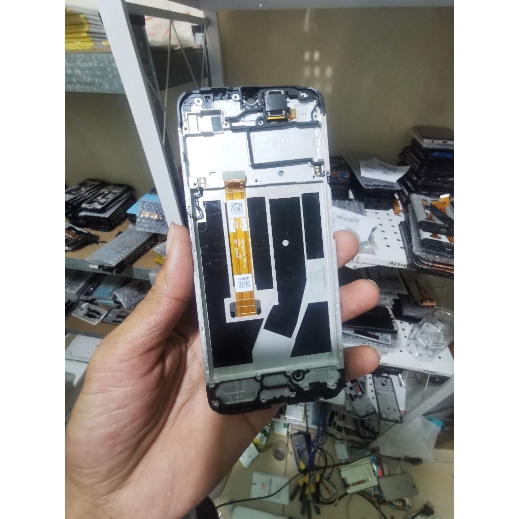 LCD OPPO A57 ORIGINAL FULLSET FRAME LCD TOUCHSCREEN OPPO A57
