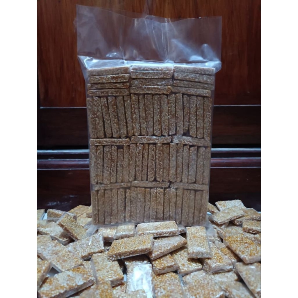 Ting ting Wijen 500gr Homemade Fresh Tanpa Pengawet – Ting Ting Wijen Renyah Harum | Ting ting Umiq