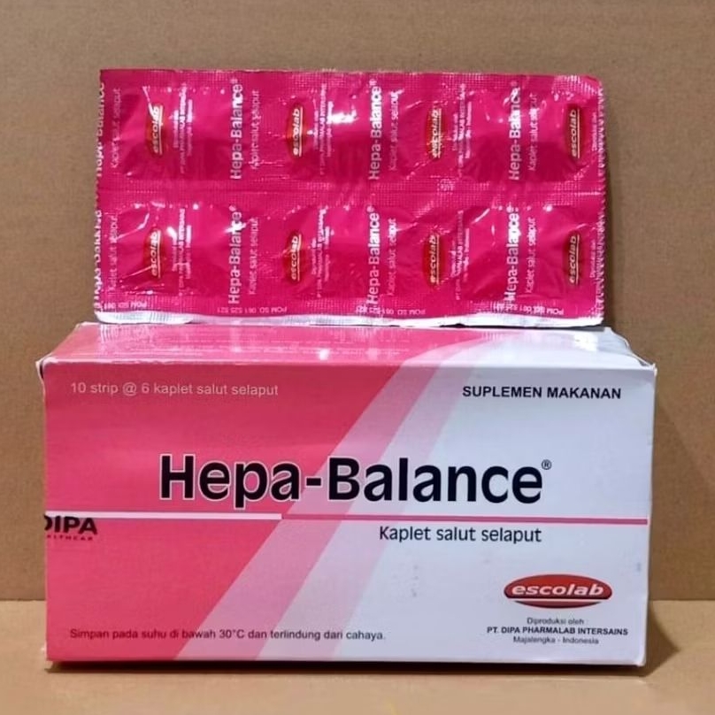 HEPA BALANCE STRIP 6 KAPLET / HEPA-BALANCE / HEPABALANCE