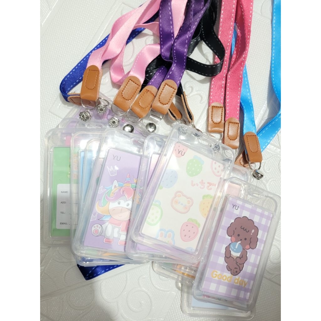 ID CARD PANITIA HARD CASE + TALI / NAME TAG PANITIA / ID CARD HOLDER +TALI LANYARD ID CARD HOLDER TR