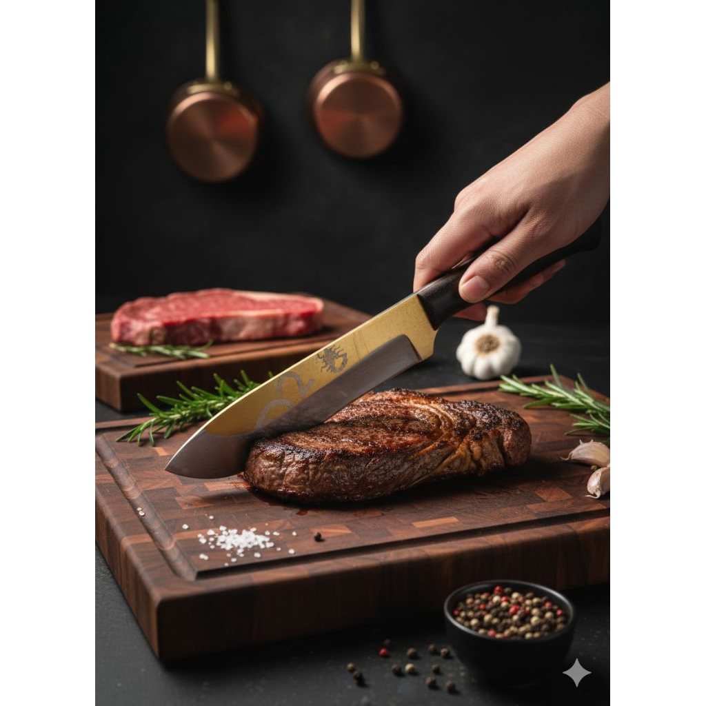 bendo ikan ayam..jenis baja D2 tebal 4 mm jenis D2 gold