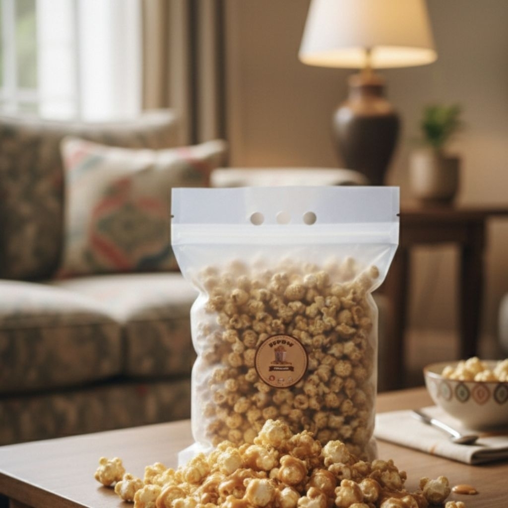 Popcorn Caramel 500gr pipow popcorn