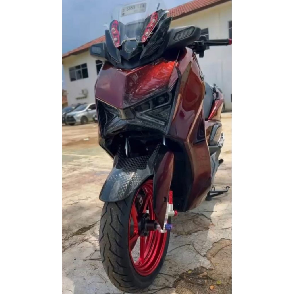 Cat Bunglon Flame Black atau Black Rose Warna Hitam Merah Oren Jenis PU